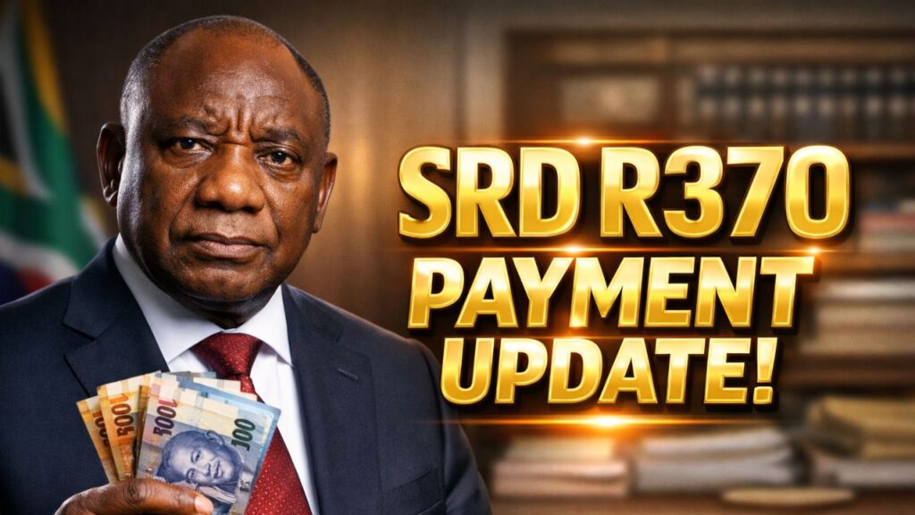 SRD R370 Payment Update 2026: