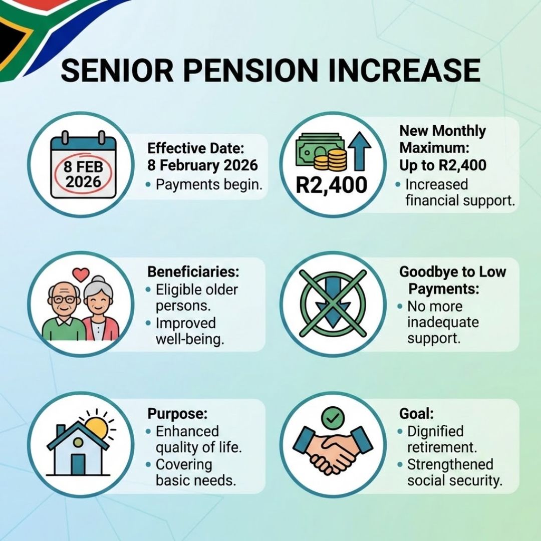 Senior Payments Increase